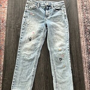 Cat & Jack Blue Jeans Classic Distressed Denim